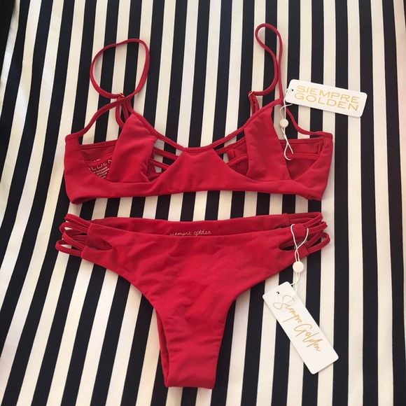 Siempre Golden Bikini - Picture 1 of 2